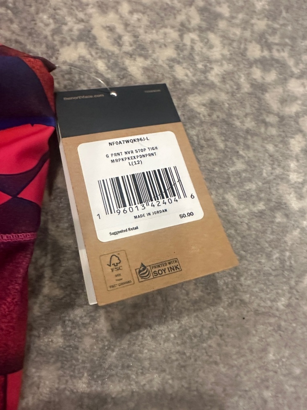 THE NORTH FACE LEGGINGS, GIRLS/KIDS LARGE SIZE 12 - Picture 4 of 11